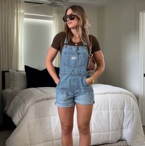 Denim Overalls